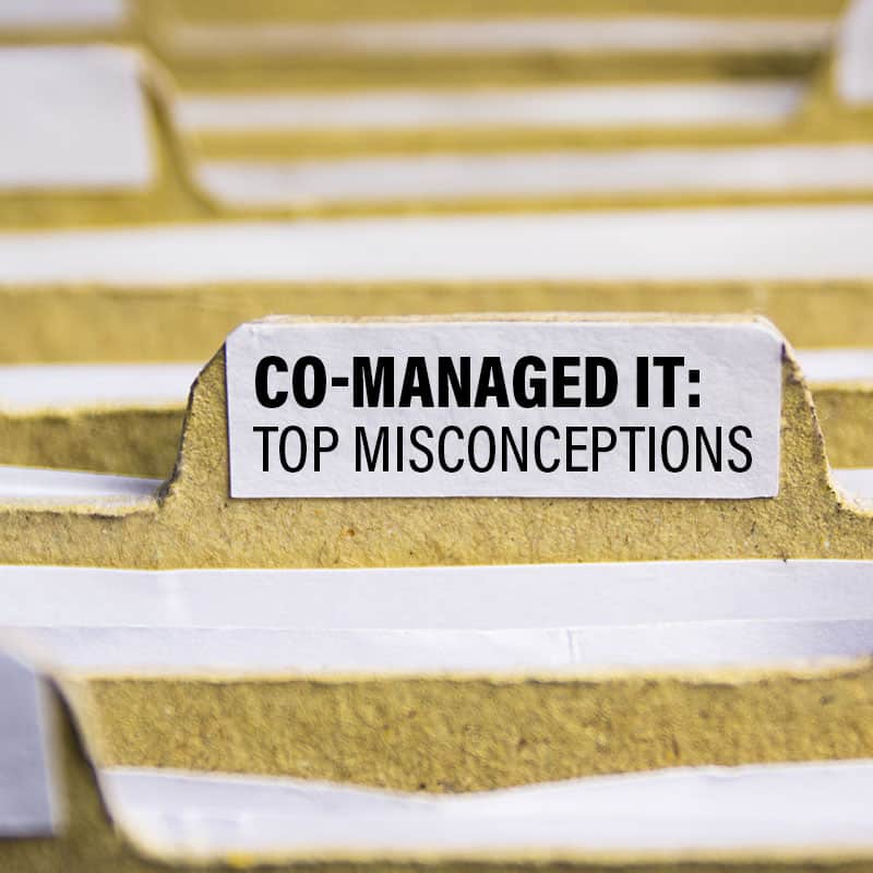 co-managed it top misconceptions
