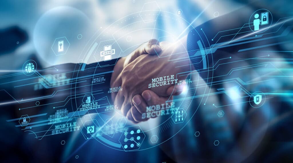 mobile security concept